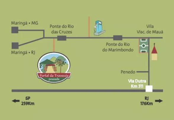Pousada Sitio Portal Da Travessia 비스콘지 지 마우아 외부 사진